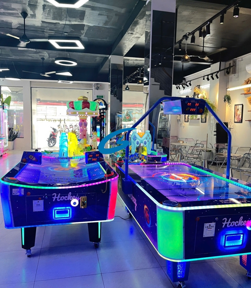 Máy Hockey (Bàn Bóng Bàn Khí) – Trận Chiến Tốc Độ & Kịch Tính Cho Mọi Sự Kiện