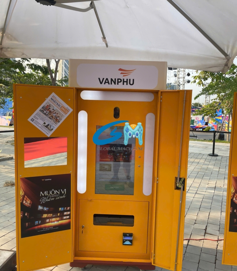 Máy Photobooth In Ảnh Báo Tức Thì – Tạo Layout "Trang Báo" Độc Bản & Sành Điệu  3. Mô tả (vi):